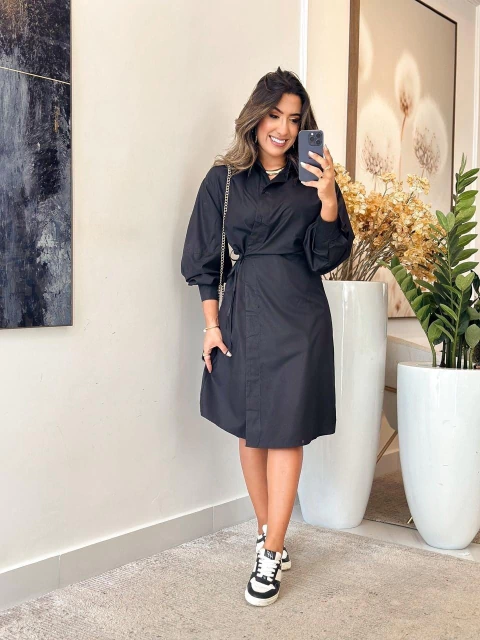 609 - Vestido tricoline | Envelope - comprar online