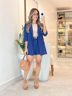 1077 - Conjunto Linho | Short - Loja Boa Forma