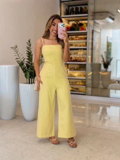 564 - Macacão alfaiataria | alcinha - Loja Boa Forma