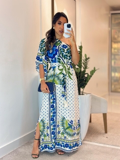 1049 - Vestido Manga Única | Inspiração Farm - comprar online