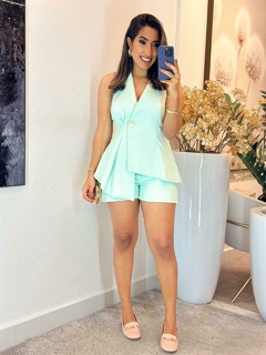 Imagem do 358 - Conjunto Short | detalhes na blusa