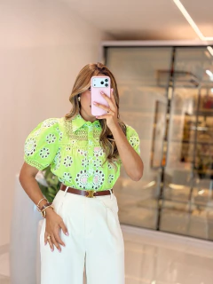 531 - Blusa lazer | bordada - loja online
