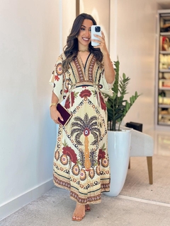 1047 - Vestido Viscolinho | Inspiração Farm - comprar online