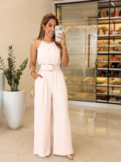 905 - Macacão Alfaiataria | Acompanha Cinto