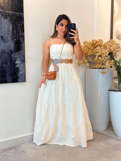 949 - Vestido linho | Alcinha - comprar online