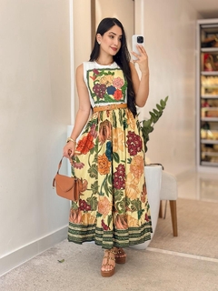 Imagem do 1183 - Vestido Viscolinho | Inspiração Farm
