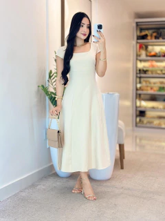 1085 - Vestido Alfaiataria | Rodado na internet