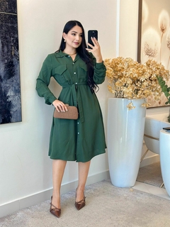 602 - Vestido chamise Boa Forma | viscolinho
