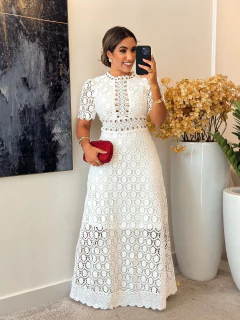428 - Vestido Guipir | Princesa - loja online