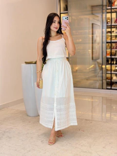 527 - Conjunto linho | detalhe em lazer - Loja Boa Forma