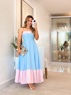 1083 - Vestido Alfaiataria | tomara que caia - comprar online