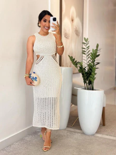 955 - Vestido tricô Modal na internet