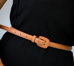 Cinto fino | fivela encapada - comprar online