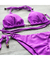 Biquíni Cortininha Canelado Roxo - comprar online