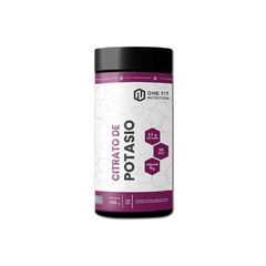 CITRATO DE POTASIO 150g.- ONE FIT NUTRITION