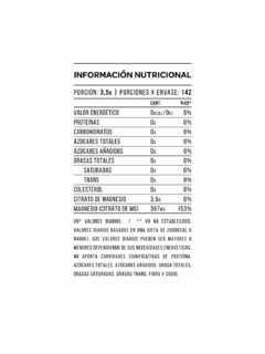 Citrato de Magnesio 500g.- Star Nutrition en internet