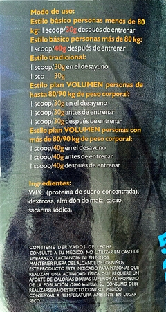 Mass Gainer 2400g.- SPX - Tienda de suplementos MDQ