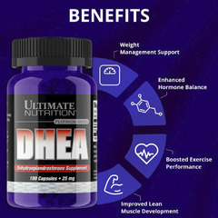 DHEA 100mg 100comp.- Ultimate Nutrition en internet
