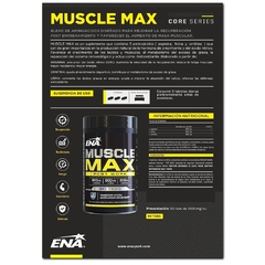Muscle Max 90 caps.- ENA en internet