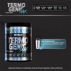 Termogenic Max 240 comp.- NUTRILAB - comprar online