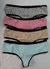 Culotte Less estampada con cintura de puntilla - Animal Print con brillito - Algodon con lycra- Talle Plus - Pack x 6 - comprar online