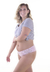 Culotte Less con detalle puntilla - Algodón Lycra - Color Rosa - Pack x 6 en internet