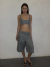 TOP BELT CORPIÑO 07 - GRIS