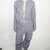 CAMISA TOP 01 - GRIS RAYADA - PRE ORDER - tienda online