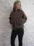 BUZO HOODIE ZIP - MARRON - STUDIO PRATI