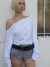 REMERA ZIP - BLANCA - STUDIO PRATI