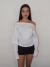 Image of REMERA ZIP - BLANCA