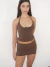 TOP PUSH UP - MARRON en internet