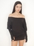 VESTIDO HEBILLITAS - NEGRO - comprar online
