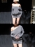 VESTIDO HEBILLITAS - GRIS - comprar online
