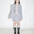 CAMISA TOP 01 - GRIS RAYADA - PRE ORDER