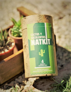 KIT CACTUS Y SUCULENTAS apto cultivo orgánico en internet