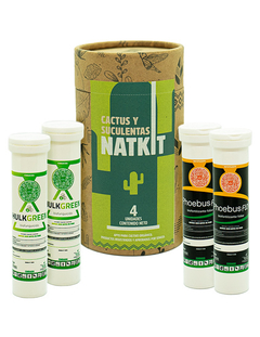 KIT CACTUS Y SUCULENTAS apto cultivo orgánico