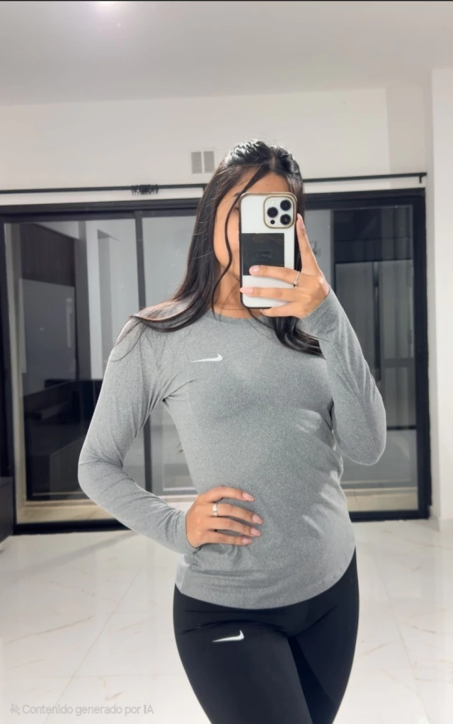 Remeras térmicas dama manga larga