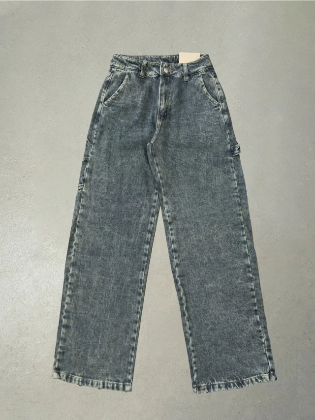 Denim recortes desgastado Aura Shoes