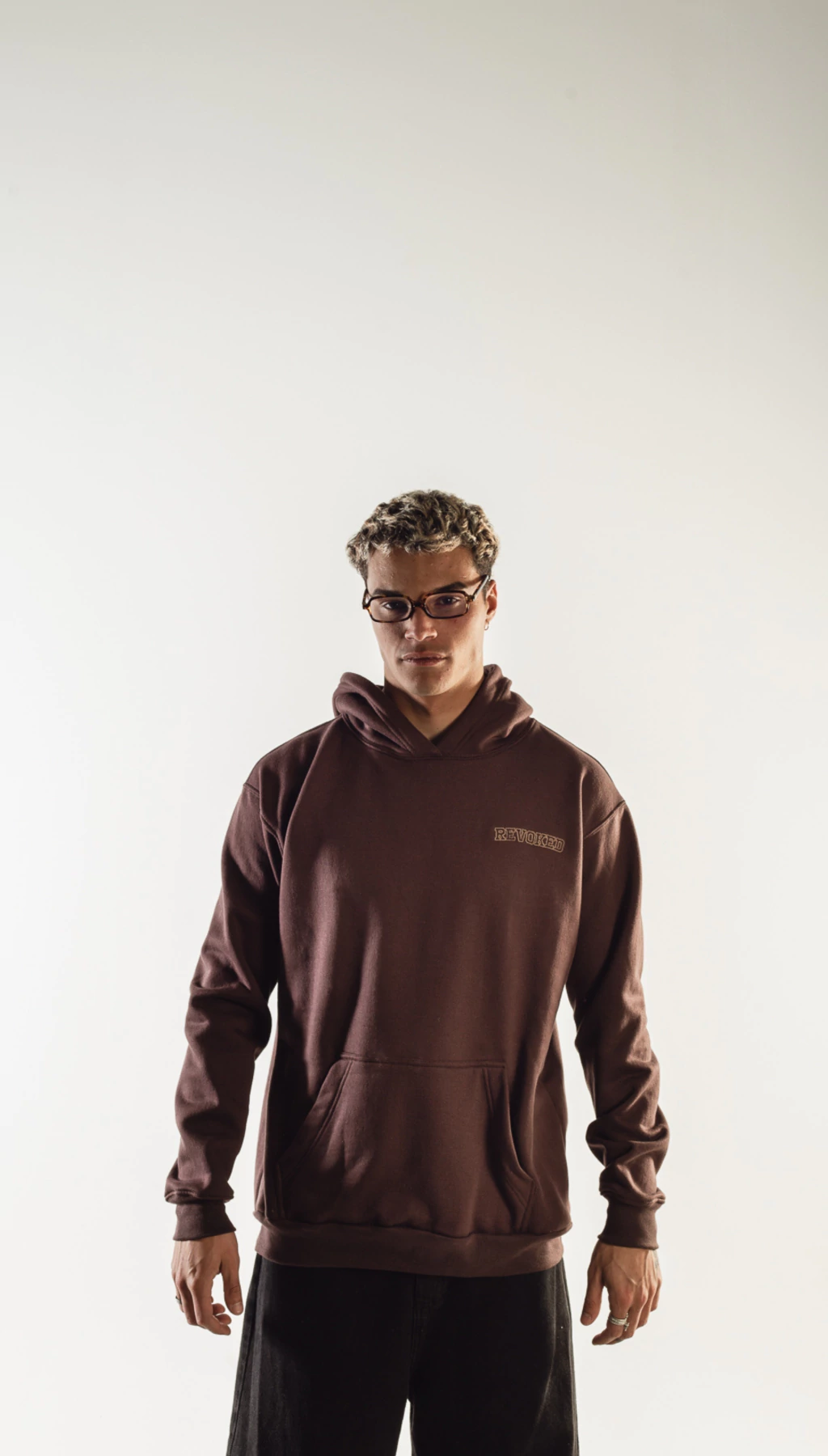 HOODIE UNIVERSITY CHOCOLATE
