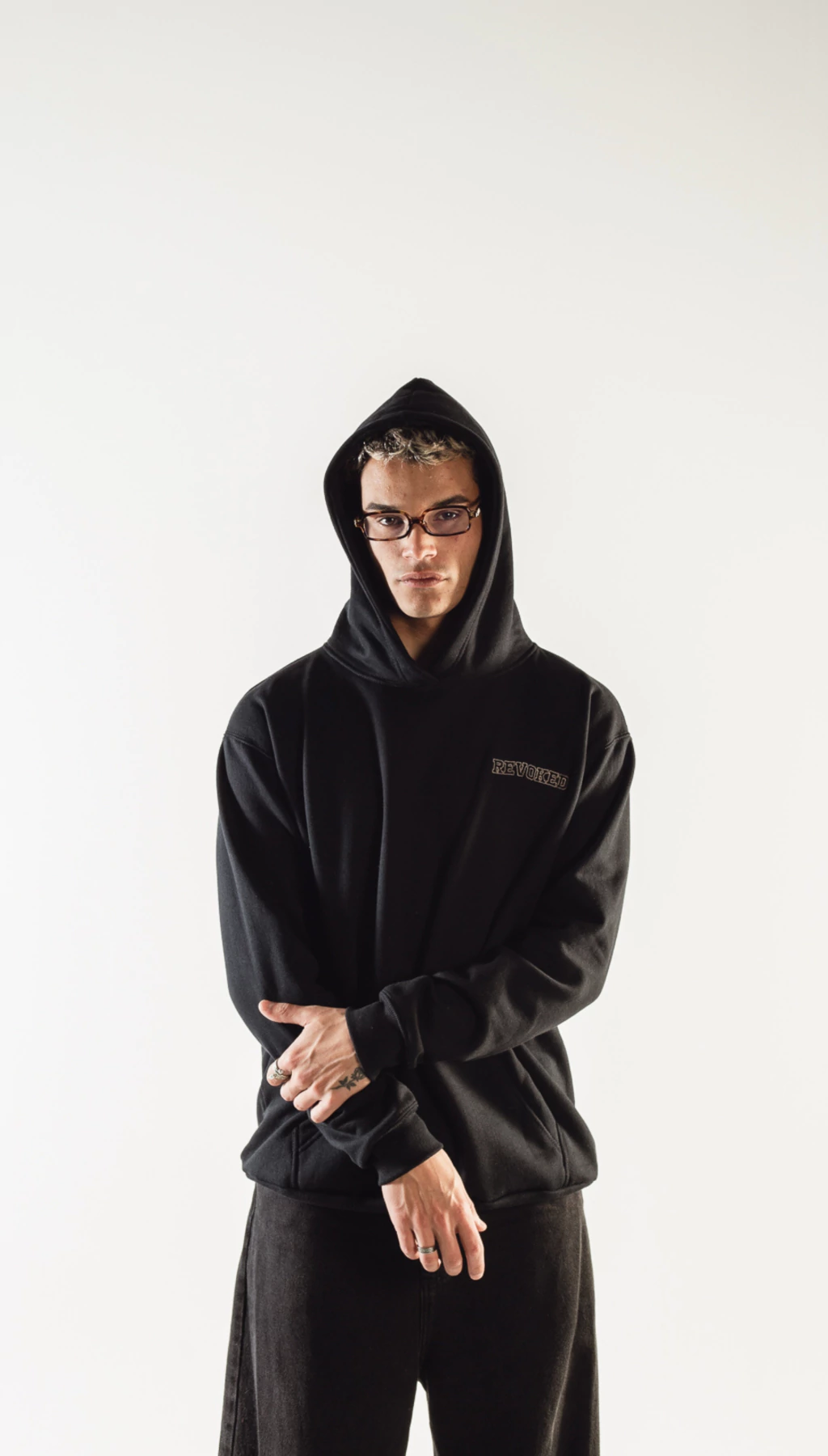 HOODIE UNIVERSITY NEGRO