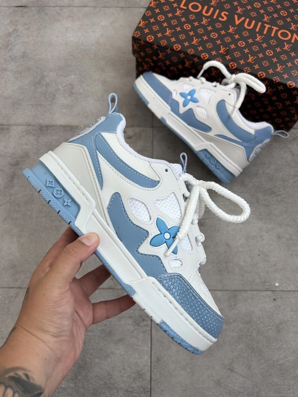Louis Vuitton Skate "Azul BB"