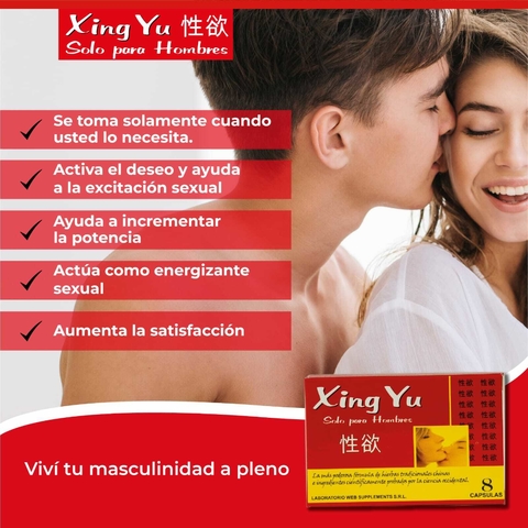 XING YU x 4 comprimidos