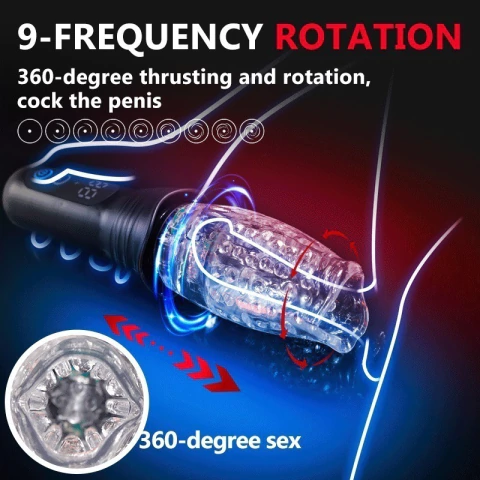 MASTURBADOR MASCULINO "THRUSTING" ROBOTICO