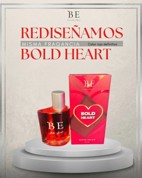 Perfume Bold Heart pheromonas