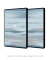 Conjunto 2 Quadros Decorativos - Abstrato Lua Diurna