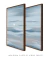 Imagem do Conjunto 2 Quadros Decorativos - Abstrato Lua Diurna