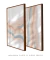 Conjunto 2 Quadros Decorativos - Abstratos Feminilidade - comprar online