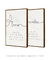 Imagem do Conjunto 2 Quadros Decorativos - Amor Descrito, Família Descrita