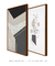 Imagem do Conjunto 2 Quadros Decorativos - Geométricos Equívoco Crômio, Desata Crômio